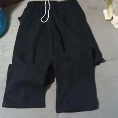GILDAN ブラックウエストゴムパンツ Lサイズ