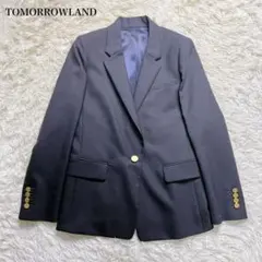 【美品】TOMORROWLAND MACPHEE 紺ブレ ジャケット36