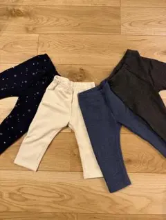 UNIQLO 無印良品フリースレギンス＋UNIQLOスヌーピー　フリースパジャマ