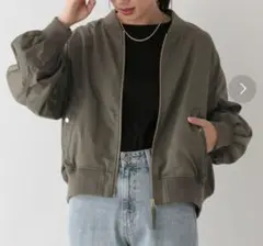 新品未使用　撥水軽やかMA-1　グローバルワーク　ブルゾン　MA-1