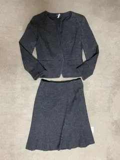 NEW YORKER スカートスーツ　ノーカラー