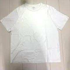 XL コットン クルーネック Tシャツ ホワイト