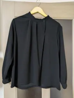 新品未使用 HK WORKS LONDON ブラック　ブラウス ＬＬ しまむら