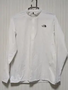 【新品未使用タグ付】ノースフェイス　Tech Half Zip L/S　ホワイト