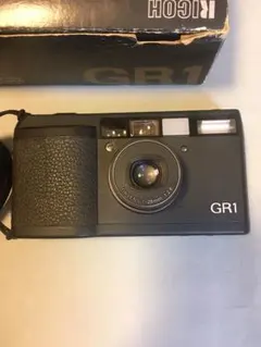 【ジャンク】GR1 フィルムカメラ EXC+++++】Ricoh GR1 Silver Point & Shoot 35mm Film Camera