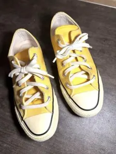 即購入可/即日発送　CONVERSE REACT イエロー スニーカー 23cm