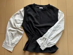 INGNI　バイカラー長袖トップス M