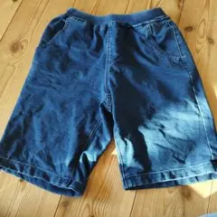 再値下げ☆GU　ハーフパンツ　140 デニム