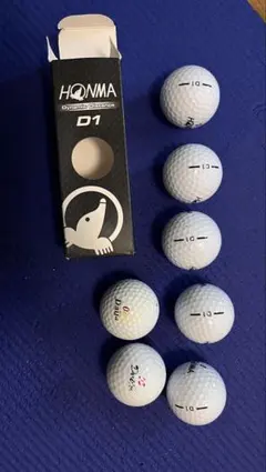 HONMA D1 Titleist VG3 ゴルフボール 混合セット Titleist VG3 & HONMA D1 ゴルフボールセット - メルカリ