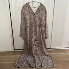 Kastane 花柄ロングワンピース