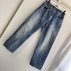 EDWIN エドウィン ボトムス ストレートデニム パンツ ブルー 長ズボンのサムネイル
