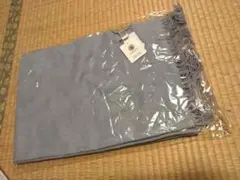 COOCO グレー ストール カシミヤ　マフラー