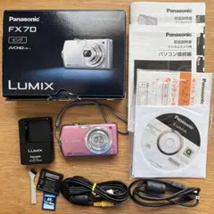 美品】Panasonic LUMIX FX70 ピンク 本体・付属品セット - メルカリ
