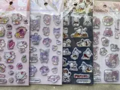 値下げ★最安！【海外正規品】サンリオキャラクター　ウォーターシール★4枚セット