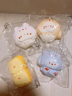 kikisquishy クリーミー動物スクイーズセット★