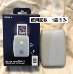 instax mini Link 3 チェキプリンター モノクロフィルム1箱付き