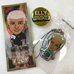 ELLY千社札クリーナー缶バッチ セット