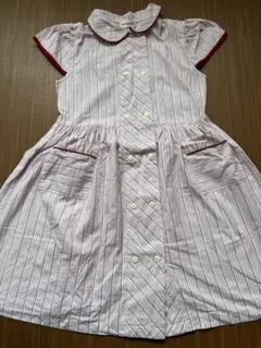ARTLETTER キッズ 半袖ドレス ワンピース 140cm コットン100%のサムネイル