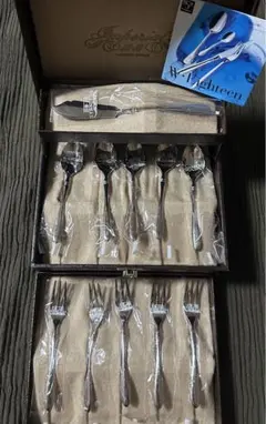 燕三条 AZUMA インペリアル　18-18ステンレス　カトラリー 22点セット 燕三条 AZUMA インペリアル 18-18ステンレス カトラリー 22点