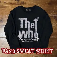 Novadelic The Who ザ フー　スウェット トレーナー ポケット付