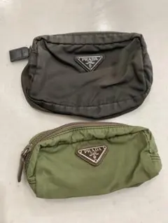 PRADA ナイロンポーチ 2点セット