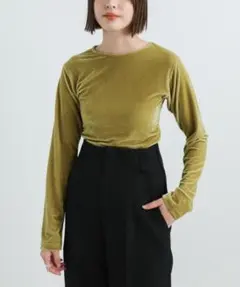 select MOCA ストレッチベロアカットソーのサムネイル