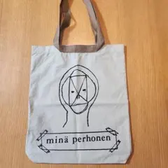 mina perhonen　エコバッグ アイスグリーンのサムネイル