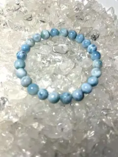 かのこ様専用★高品質★天然石ラリマーブレスレット★8ミ リ