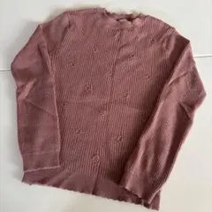 リブニット トップス