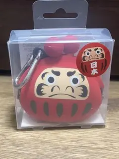 がま口 ポーチ だるま 赤