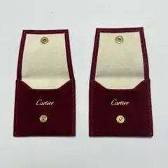 美品　カルティエ　アクセサリー入れ　2点セット　ケース　ポーチ　保存袋