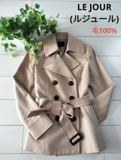 LE JOUR　38　毛100%　ベージュのサムネイル