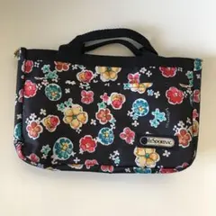 LeSportsac フラワープリント ポーチ