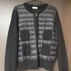 美品・モンクレール・ニットジップアップジャケット
