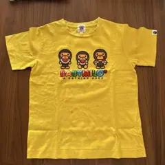 BAPE KIDS BABY MILO スイカ Tシャツ イエローのサムネイル