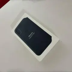 ❤️Apple iPhone X Leather Folio コスモスブルー　正規