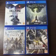 PS4ソフト ４本セット