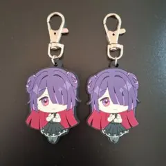 混血のカレコレ⁄ヨーメイ⁄ラバーキーホルダー