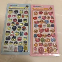 たまごっち　Tamagotchi 3Dステッカーセット　まめっち　めめっち