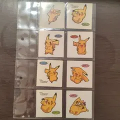 ポケモンパンシール　８枚セット　①