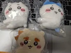 る*ん様 【値下げ】ちいかわクリップぬいぐるみ3個セット