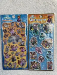 正規品　ズートピア2 プチドロップステッカー　ウォーターinシール 2点セット