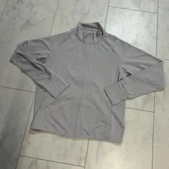UNIQLO ドライEX UVカット フルジップジャケット グレー Lのサムネイル