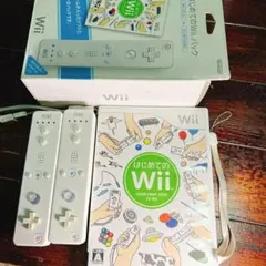 Wiiリモコン2個セットとゲームソフト
