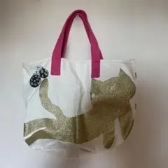 tsumori chisato トートバッグ 猫柄