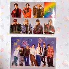 WEST. ポップアップカード ＆ クリアファイルセット