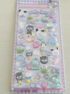 【新品・未使用】立体シール　ステッカー　サンリオ