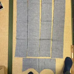 リネン100% グレー