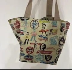 激レア ヒステリックグラマー トートバッグ A4収納可能 肩がけ 総柄 激レア ヒステリックグラマー トートバッグ A4収納可能 肩がけ 総柄