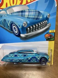 938‼️トレジャーハント　TH PURPLE PASSION 青いチェック柄